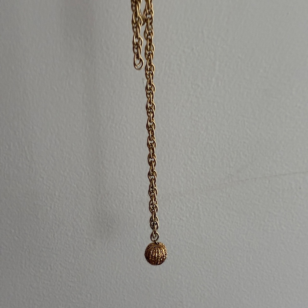Vintage Gold Chain Belt - Picture 2 of 4